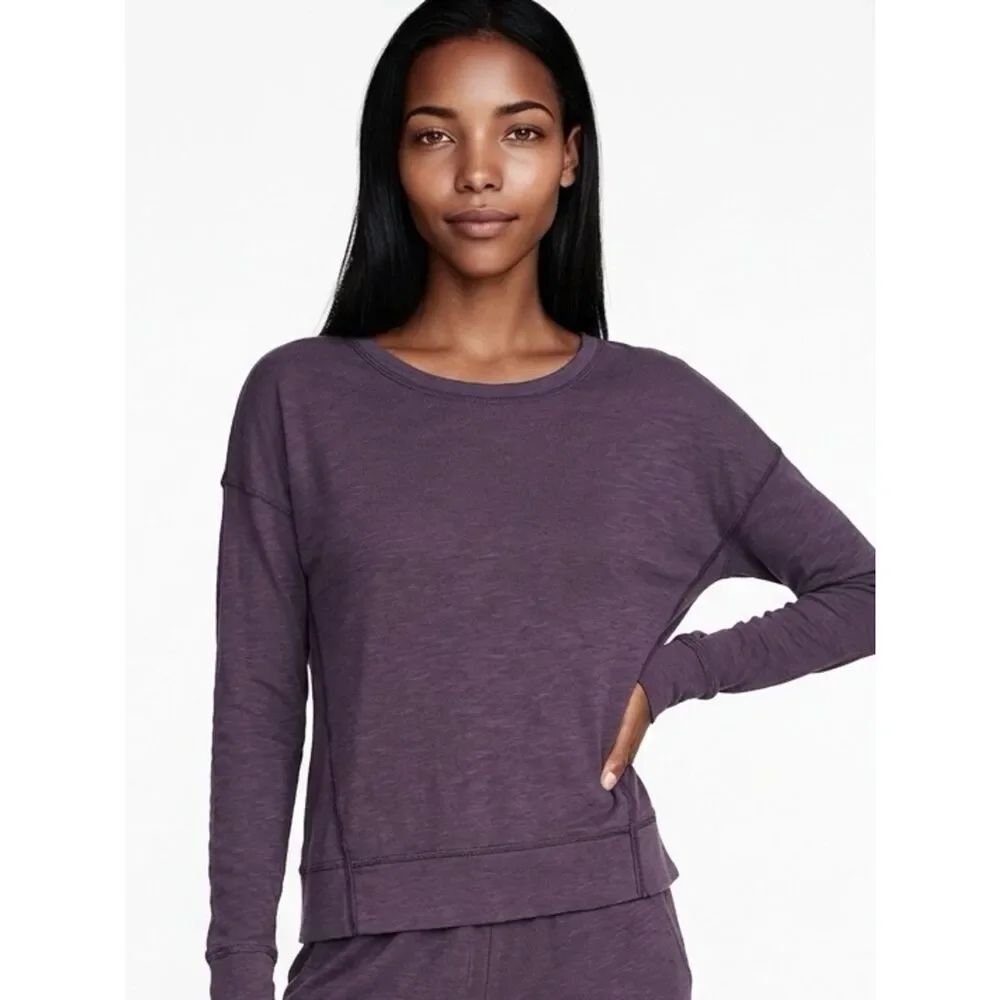 VINCE | Plum Long Sleeve Top Women’s Size X-Small